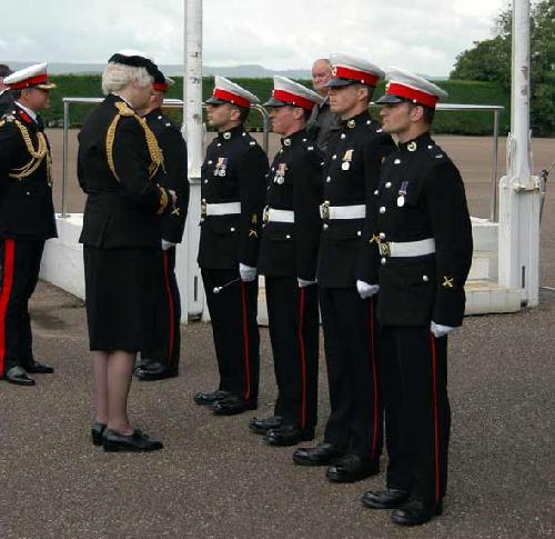 英国皇家海军陆战队新兵操典训练