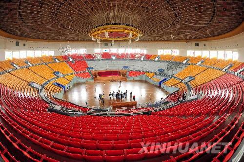 北京工人体育馆:既熟悉又陌生的"容颜"[组图]