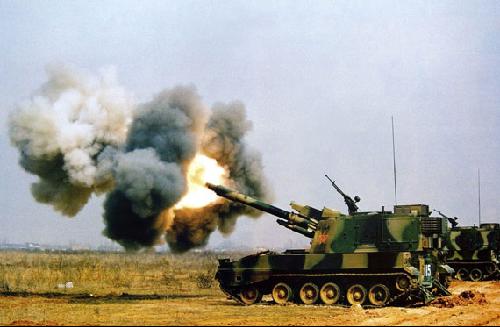俄媒沙特采购54门中国造plz45自行火炮图
