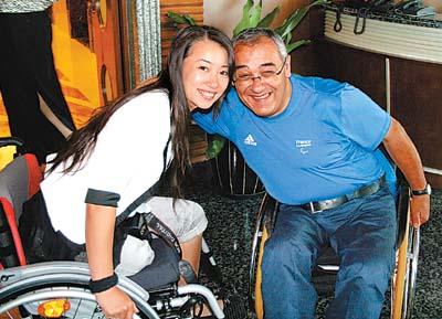 法残疾人体育运动联合会主席:中国将会做得更
