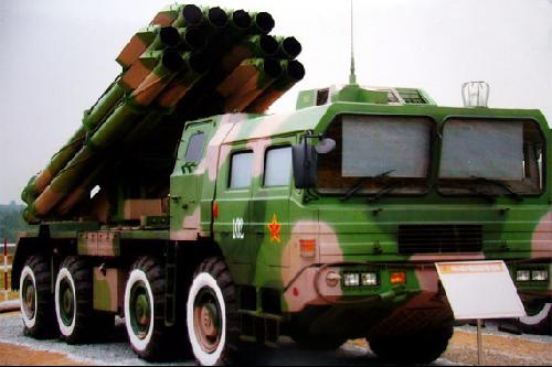 巴基斯坦将购中国的a100火箭炮 对付印度龙卷风