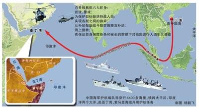 我海军将航行4400多海里与郑和下西洋路线重合