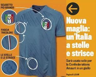 意大利队展示古典新球衣 30年代风格期待辉煌
