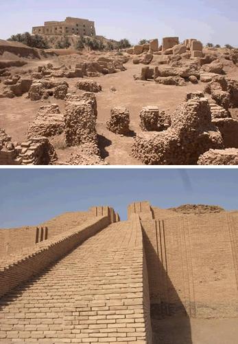 海外 > 正文古巴比伦遗址位于巴格达南部大约90公里处,巴比伦最初被称
