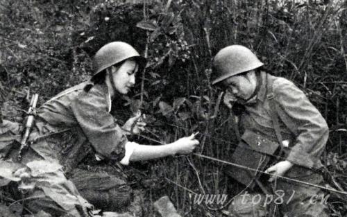 对越作战的女通讯兵:保障战斗的幕后英雄_历史_凤凰网