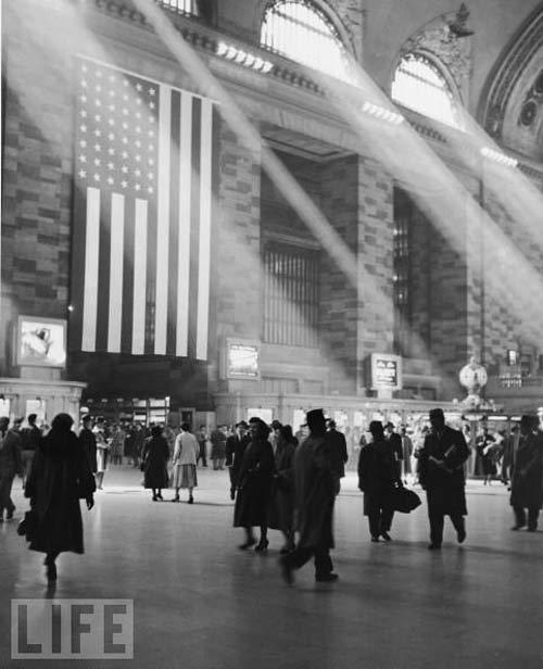老照片:1940年代的美国纽约[组图]