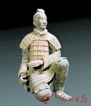 跪射俑(二号俑坑出土)