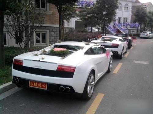 婚庆车队高清图片