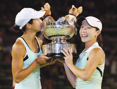 1月27堪称中国网球日 双打称霸4年后再创历史