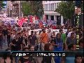 希腊数千人参加示威反对种族主义行为