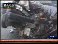 俄罗斯40余辆车连环相撞 无一人死亡