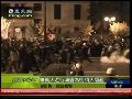 雅典工会学生游行演变为街头大骚乱