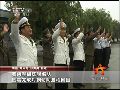 中国海军训练舰编队访朝 朝鲜士兵登舰参观