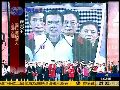 马英九台北选前造势晚会 连战抱病上台助选