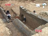 临泉发现明代古墓图片