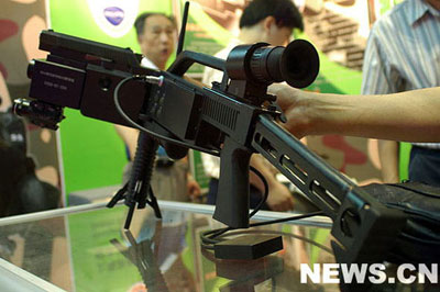 数十款国产新武器亮相中国国际警用及反恐装备