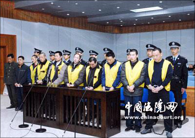 资料图片:庭审现场