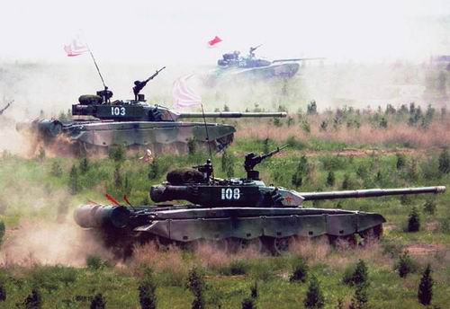 美媒质疑印度超越中国 建立最强坦克部队[图]