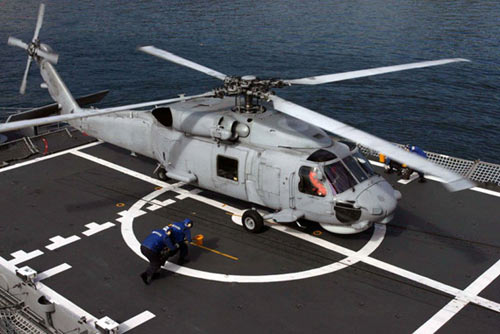 台海军s-70"海鹰"反潜直升机