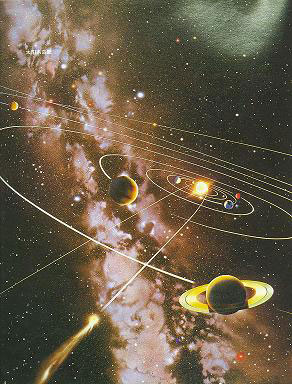 计算机模拟显示:太阳系边缘存在第九颗行星(图)