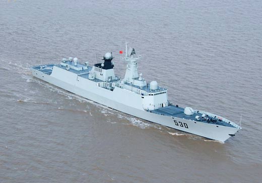 中国新建的054护卫舰