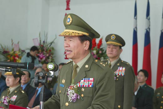 沈世籍原任"宪兵司令",2006年3月起担任军情局长