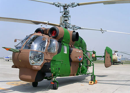 韩国空军卡-32-a4直升机