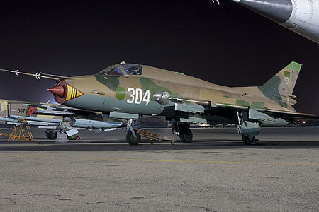 利比亚空军的苏-22战斗轰炸机