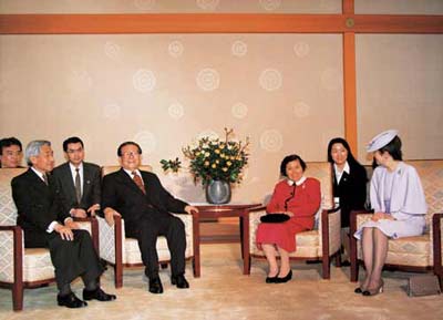1998年:江泽民再次访问日本