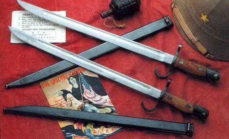二战时期日本士兵的军刀