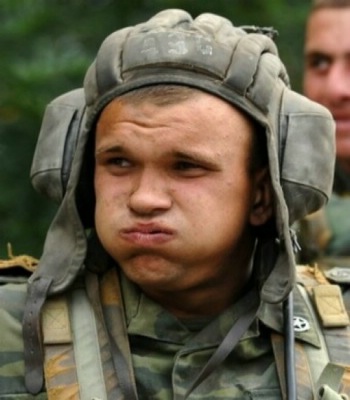 俄军士兵搞笑表情
