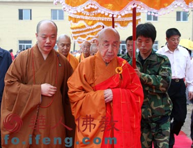 千年古刹回龙寺重建奠基典礼在沈阳隆重举行