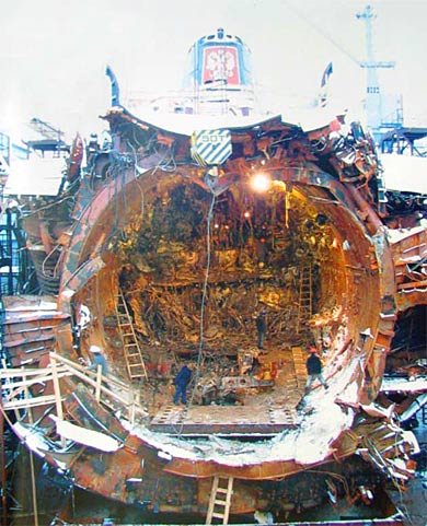 俄核潜艇重大伤亡事故:被披露为印度租借(组图