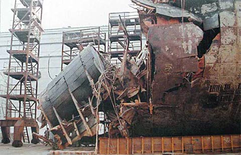 俄核潜艇重大伤亡事故:被披露为印度租借(组图