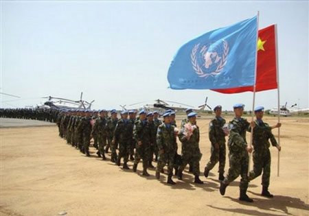 联合国代表:中国维和部队改变达尔富尔的历史