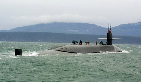 美情报称:解放军南海设水雷 美核潜艇中招