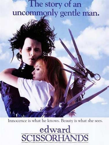 《剪刀手爱德华》(edward scissorhands)1990