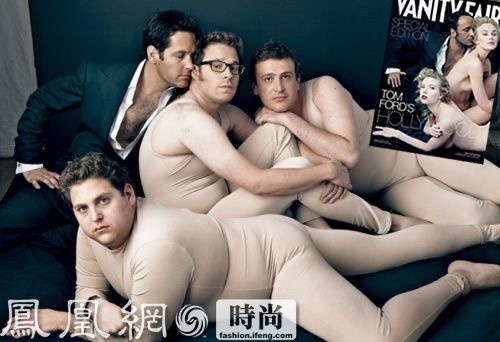 《名利场》2009年4月号主题大片与摄影师Annie Leibovitz 合作名为“New Legends of Comedy”（新喜剧传说），恶搞了好莱坞的经典电影和TOM FORD很经典的时尚封面。