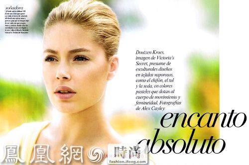 荷兰超模 Doutzen Kroes为墨西哥版《VOGUE》杂志拍的最新大片，由摄影师Alex Cayley操刀。