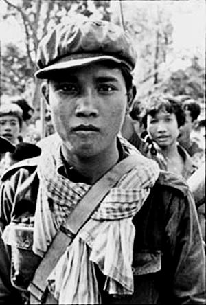 红色高棉士兵