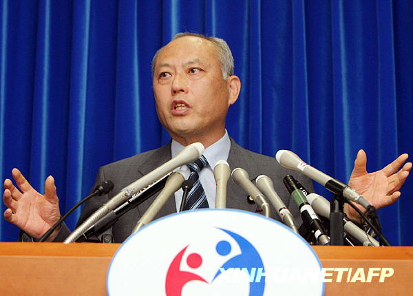 5月9日，日本厚生劳动大臣舛添要一在东京召开新闻发布会。