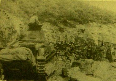 日军资料表明，它的一支战车部队，曾经在山西遭到八路军的阻击，八路军用地雷把日军坦克炸得车毁人亡。整个战斗，还有照片为证。
