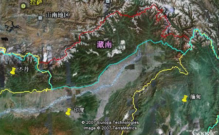 多数国家地图将藏南地区误认为“印度领土”
