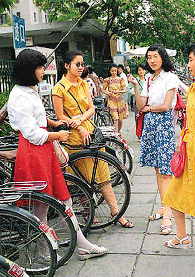 中国时尚60年变迁：追求洋气的80年代