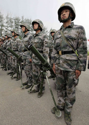 中国军队全面换装数码迷彩 部分技术已领先世界