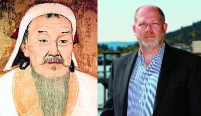 美国白人教授是成吉思汗后裔?大乌龙(图)