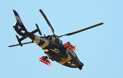 中国最先进的武装直升机将批量出口肯尼亚(图)