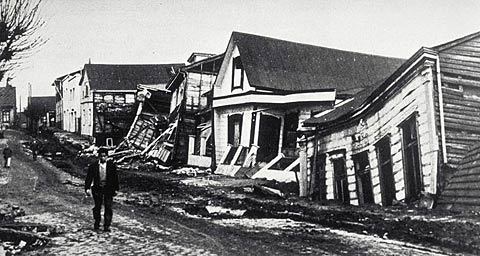 历史上最大的海啸--1960年智利地震海啸