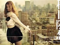 梅格达莱纳：Vogue中国版9月号时尚大片(组图)