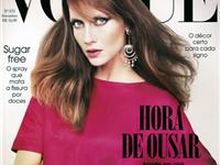 性感女星大牌风范 Vogue巴西版9月号封面赏(组图)